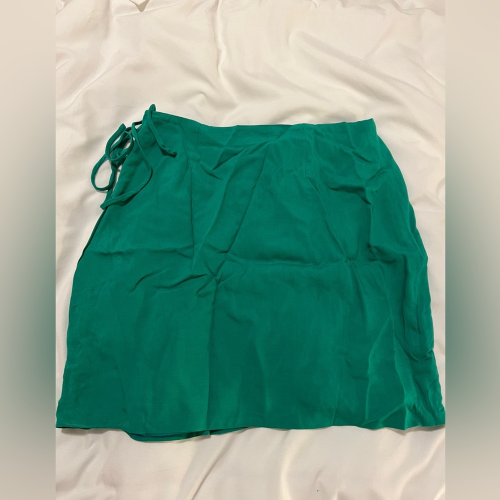 Lulus side tie wrap around skirt